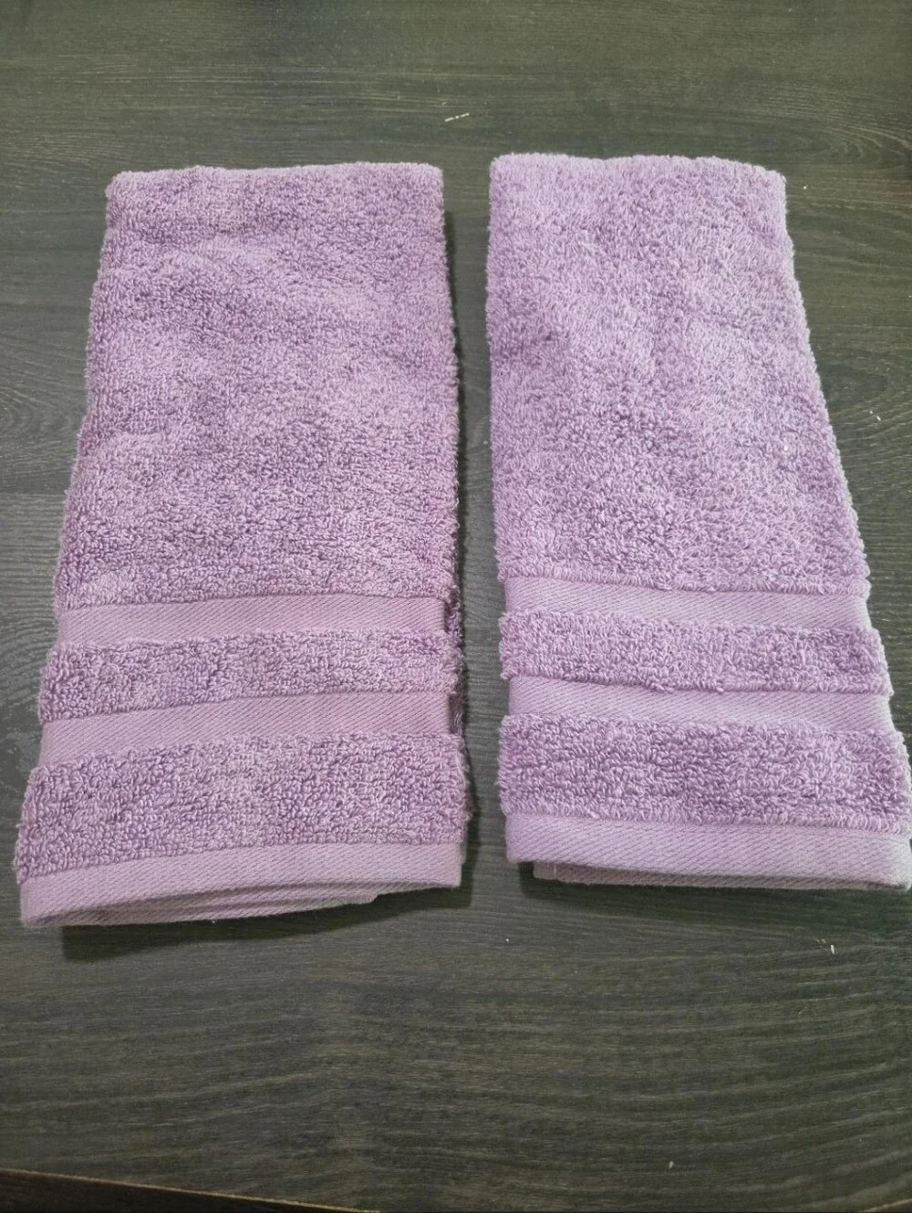 Comfort Bay Lavender Purple Towel Set Of 2